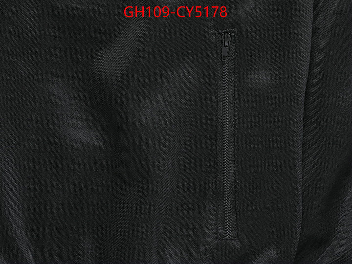 Clothing-Gucci best knockoff ID: CY5178 $: 109USD