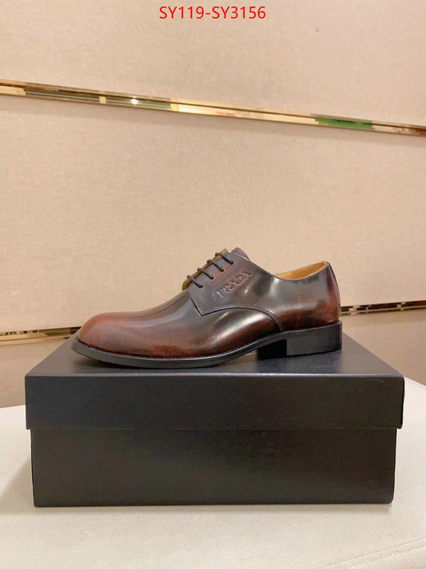 Men shoes-Prada aaaaa+ replica designer ID: SY3156 $: 119USD