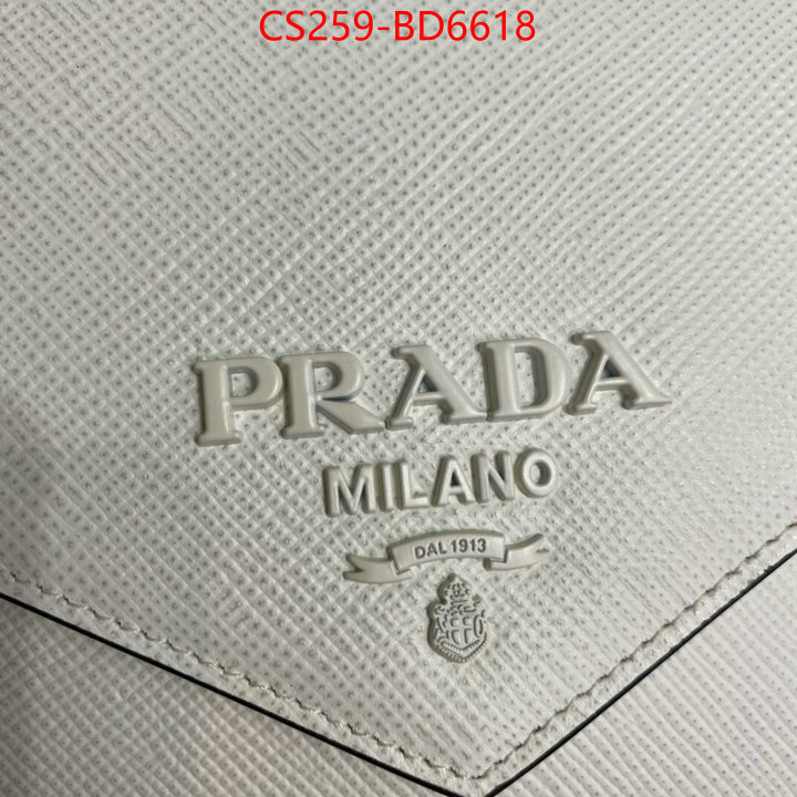 Prada Bags (TOP)-Diagonal- cheap wholesale ID: BD6618 $: 259USD