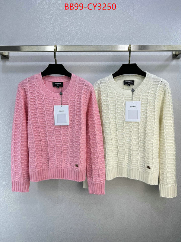 Clothing-Chanel wholesale replica shop ID: CY3250 $: 99USD