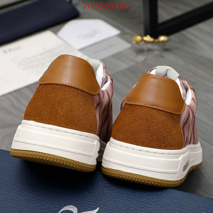 Men shoes-Dior buy online ID: SY3106 $: 105USD