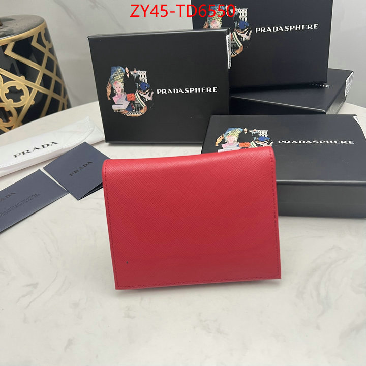 Prada Bags (4A)-Wallet buy cheap ID: TD6550 $: 45USD