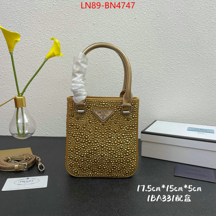 Prada Bags (4A)-Handbag- high ID: BN4747 $: 89USD