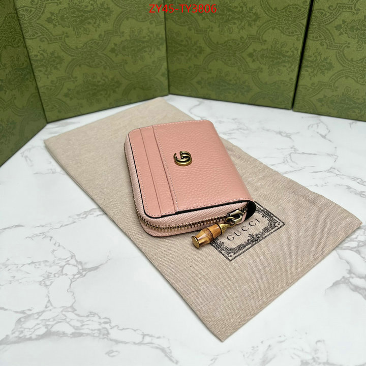 Gucci Bags(4A)-Wallet- where to find best ID: TY3806 $: 45USD