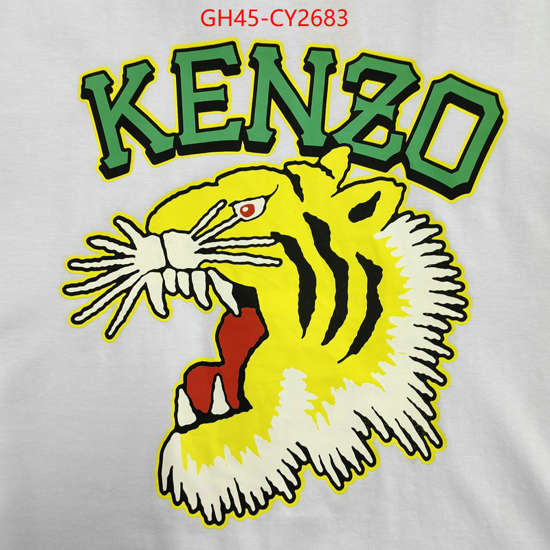 Clothing-KENZO for sale cheap now ID: CY2683 $: 45USD