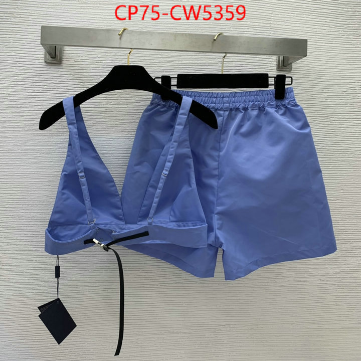 Clothing-Prada 2023 perfect replica designer ID: CW5359 $: 75USD