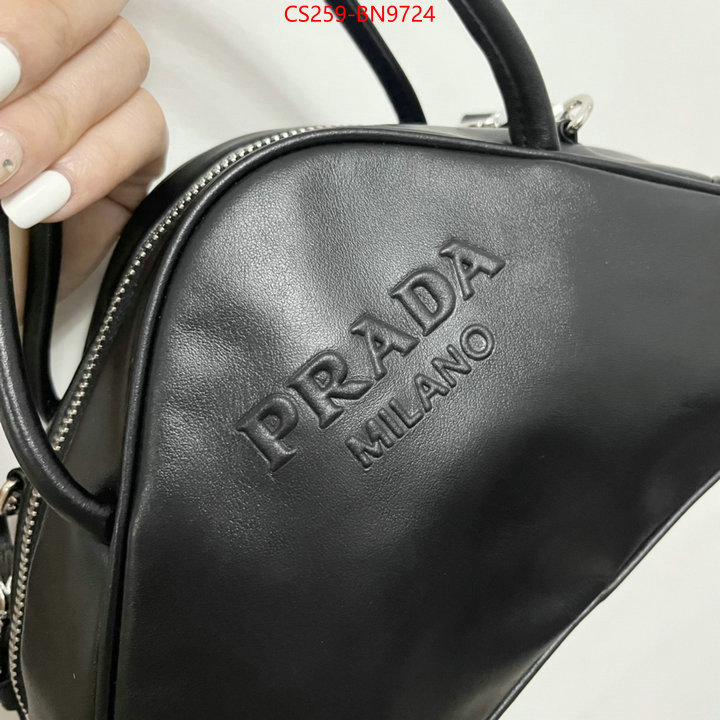 Prada Bags (TOP)-Diagonal- wholesale china ID: BN9724 $: 259USD