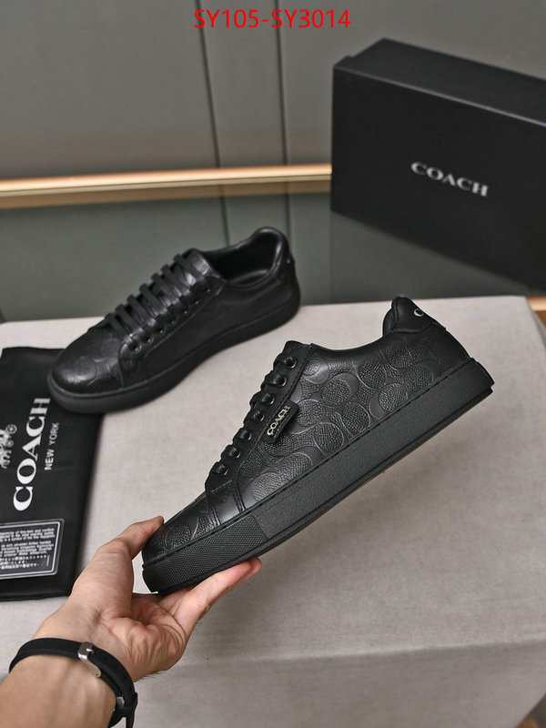 Men Shoes-Coach sellers online ID: SY3014 $: 105USD