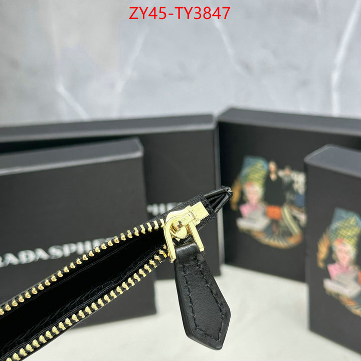 Prada Bags (4A)-Wallet outlet sale store ID: TY3847 $: 45USD
