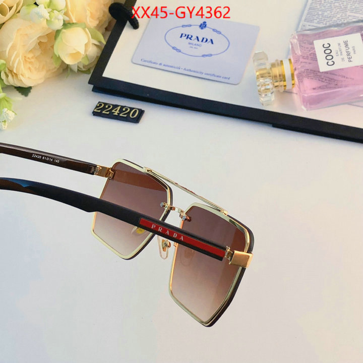 Glasses-Prada luxury fashion replica designers ID: GY4362 $: 45USD