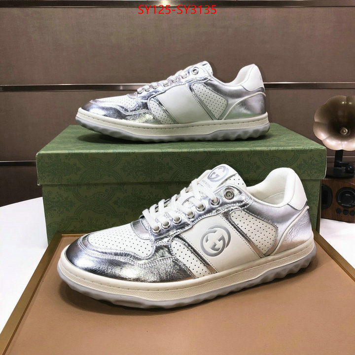 Men Shoes-Gucci 2023 luxury replicas ID: SY3135 $: 125USD