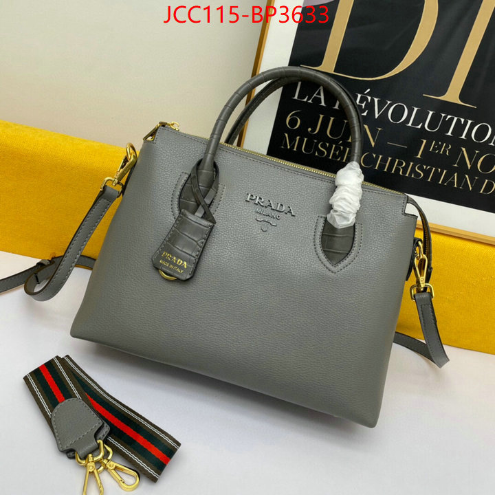 Prada Bags (4A)-Handbag- best replica new style ID: BP3633 $: 115USD