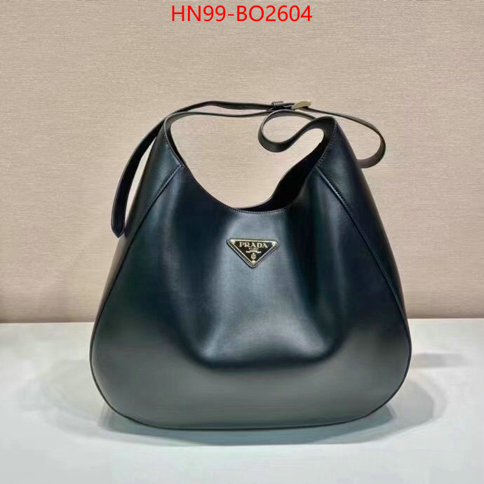 Prada Bags (4A)-Handbag- for sale cheap now ID: BO2604 $: 99USD