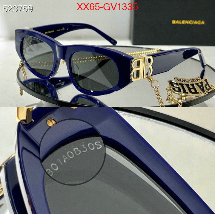 Glasses-Balenciaga designer fake ID: GV1335 $: 65USD