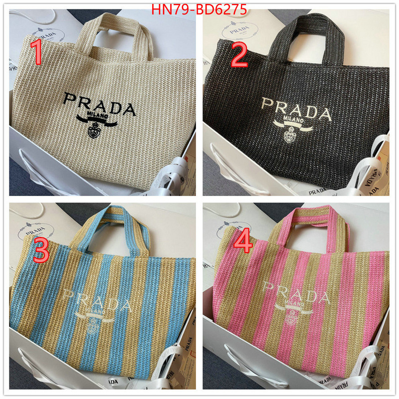 Prada Bags (4A)-Handbag- best ID: BD6275 $: 79USD