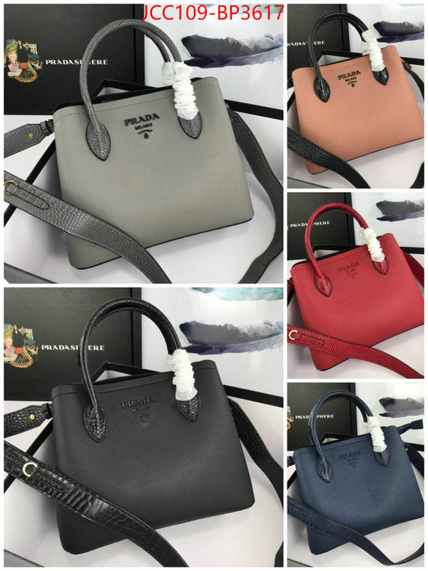 Prada Bags (4A)-Handbag- top brands like ID: BP3617 $: 109USD