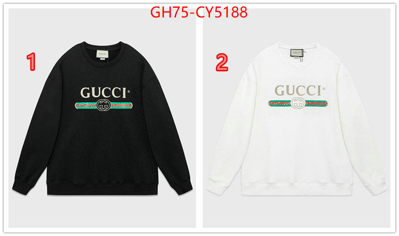 Clothing-Gucci from china ID: CY5188 $: 75USD