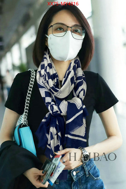 Scarf-Chanel buy cheap replica ID: MY4816 $: 75USD