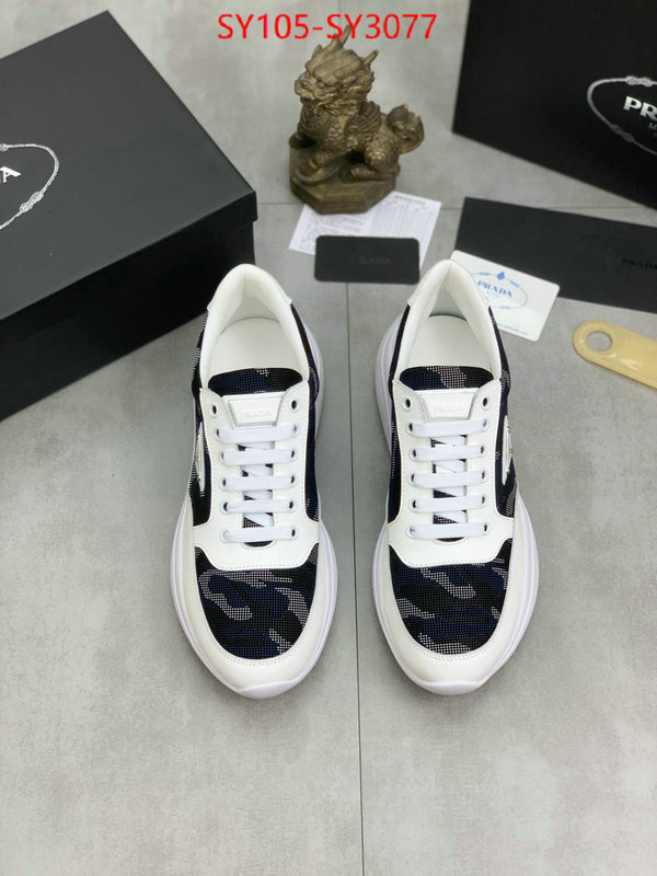 Men shoes-Prada same as original ID: SY3077 $: 105USD