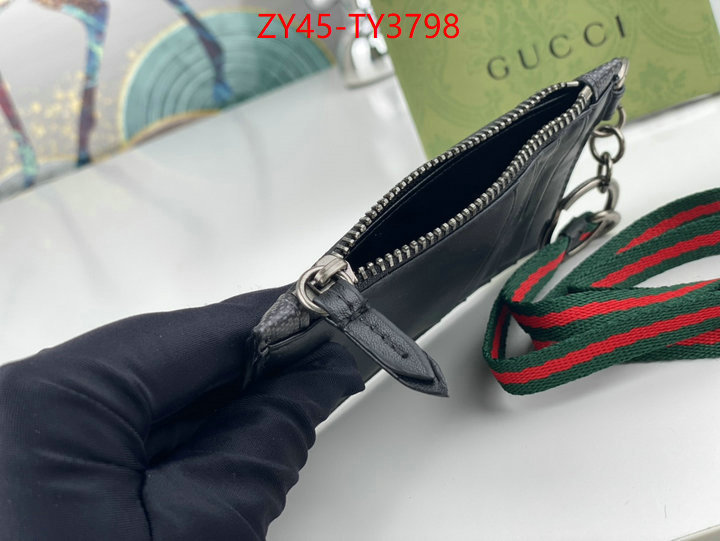 Gucci Bags(4A)-Wallet- new designer replica ID: TY3798 $: 45USD