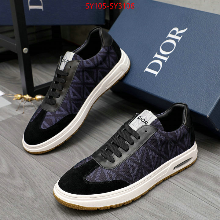 Men shoes-Dior buy online ID: SY3106 $: 105USD