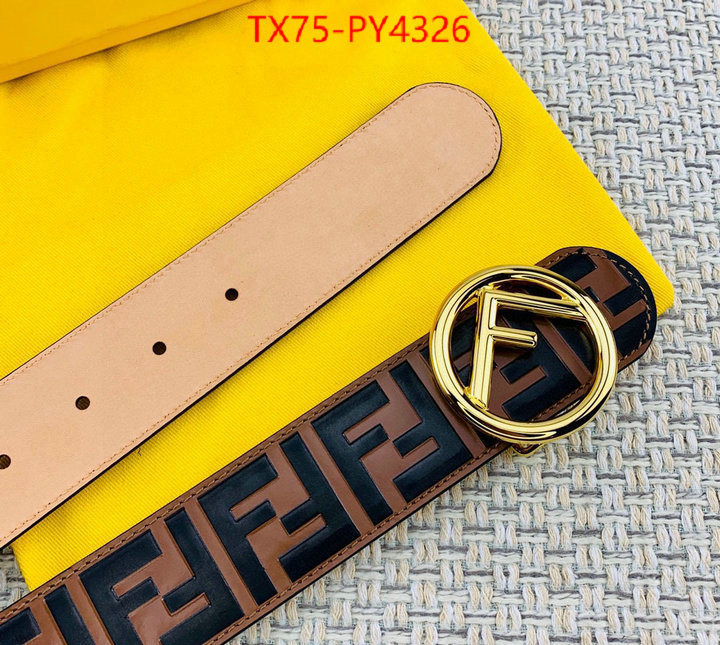 Belts-Fendi cheap online best designer ID: PY4326 $: 75USD