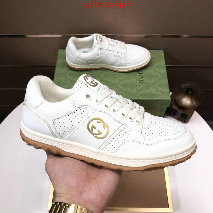 Men Shoes-Gucci 2023 luxury replicas ID: SY3135 $: 125USD