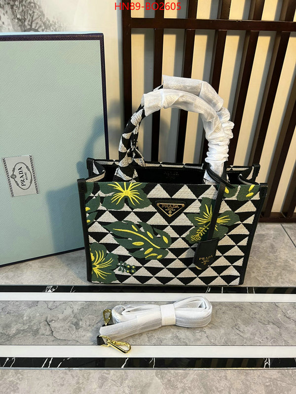 Prada Bags (4A)-Handbag- what's the best place to buy replica ID: BO2605 $: 89USD