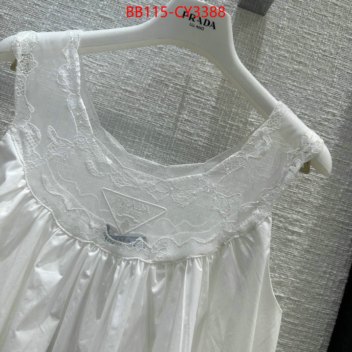 Clothing-Prada replica how can you ID: CY3388 $: 115USD