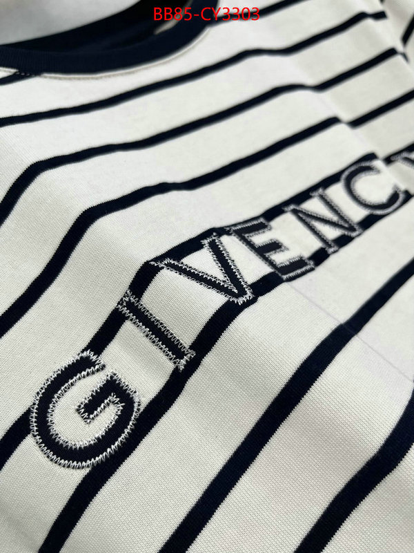 Clothing-Givenchy new designer replica ID: CY3303 $: 85USD
