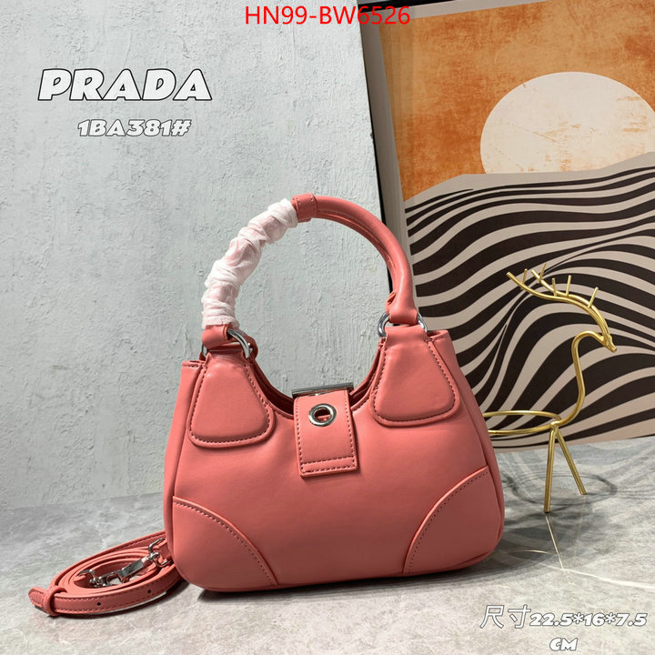 Prada Bags (4A)-Handbag- high quality replica designer ID: BW6526 $: 99USD