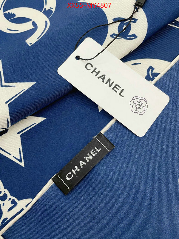 Scarf-Chanel where to buy ID: MY4807 $: 55USD