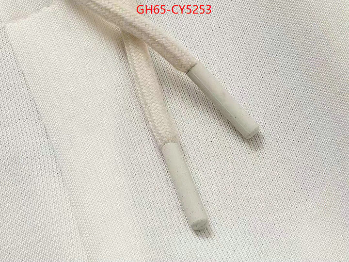 Clothing-Gucci hot sale ID: CY5253 $: 65USD