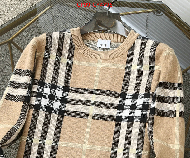 Clothing-Burberry high quality happy copy ID: CY4796 $: 99USD