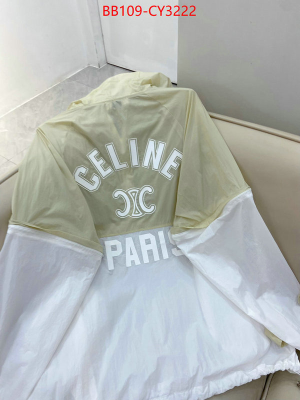 Clothing-Celine top quality website ID: CY3222 $: 109USD