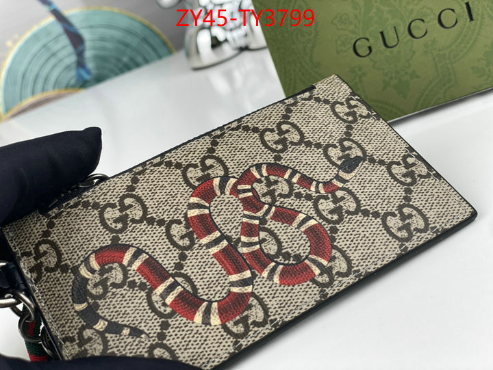 Gucci Bags(4A)-Wallet- 7 star replica ID: TY3799 $: 45USD