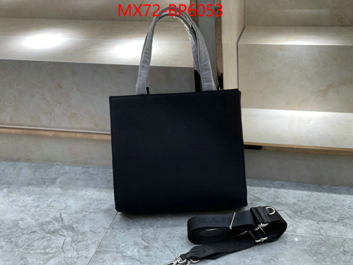 Prada Bags (4A)-Handbag- counter quality ID: BP6053 $: 72USD