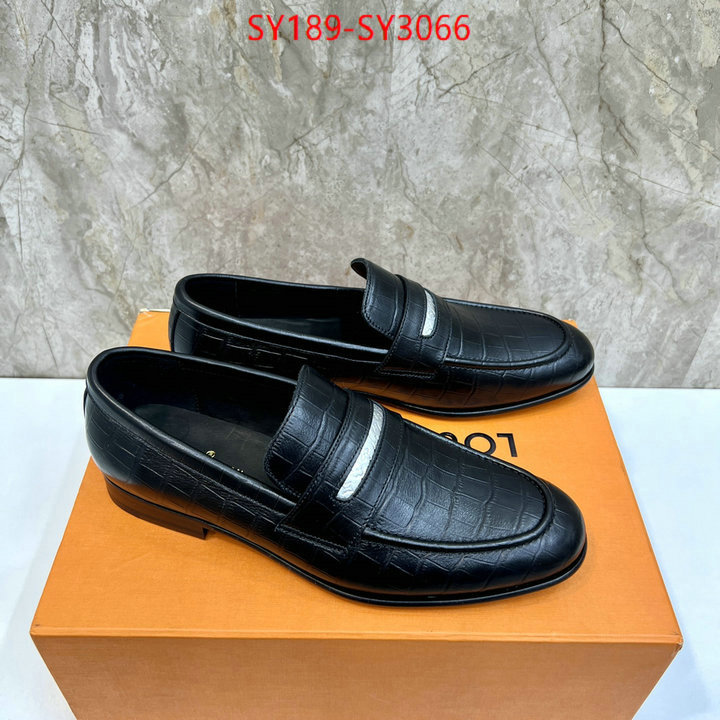 Men Shoes-LV luxury fashion replica designers ID: SY3066 $: 189USD