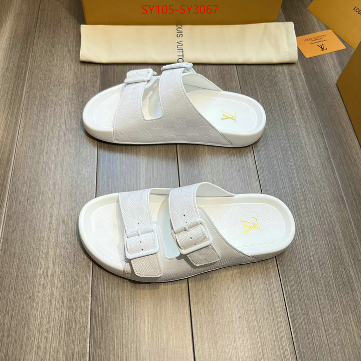 Men Shoes-LV is it illegal to buy dupe ID: SY3067 $: 105USD