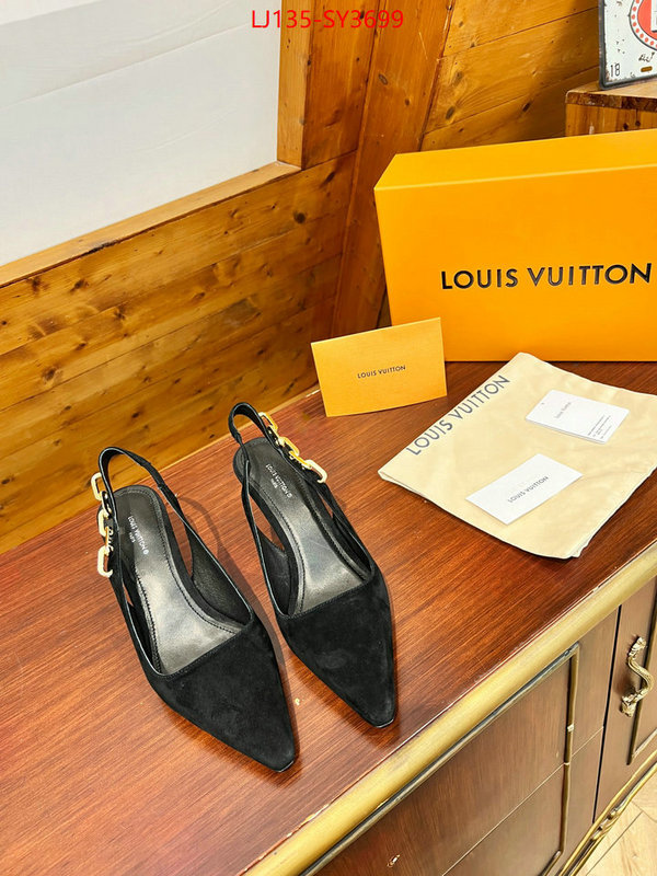 Women Shoes-LV top sale ID: SY3699 $: 135USD