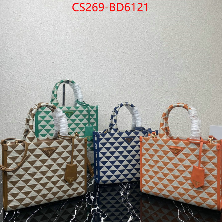 Prada Bags (TOP)-Handbag- what are the best replica ID: BD6121 $: 269USD