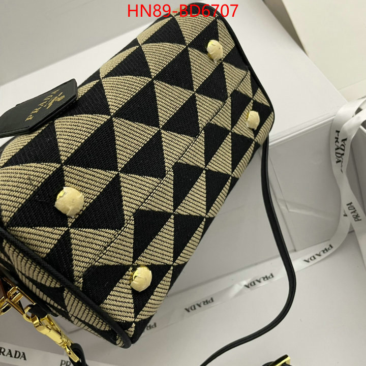 Prada Bags (4A)-Handbag- where can i buy the best quality ID: BD6707 $: 89USD