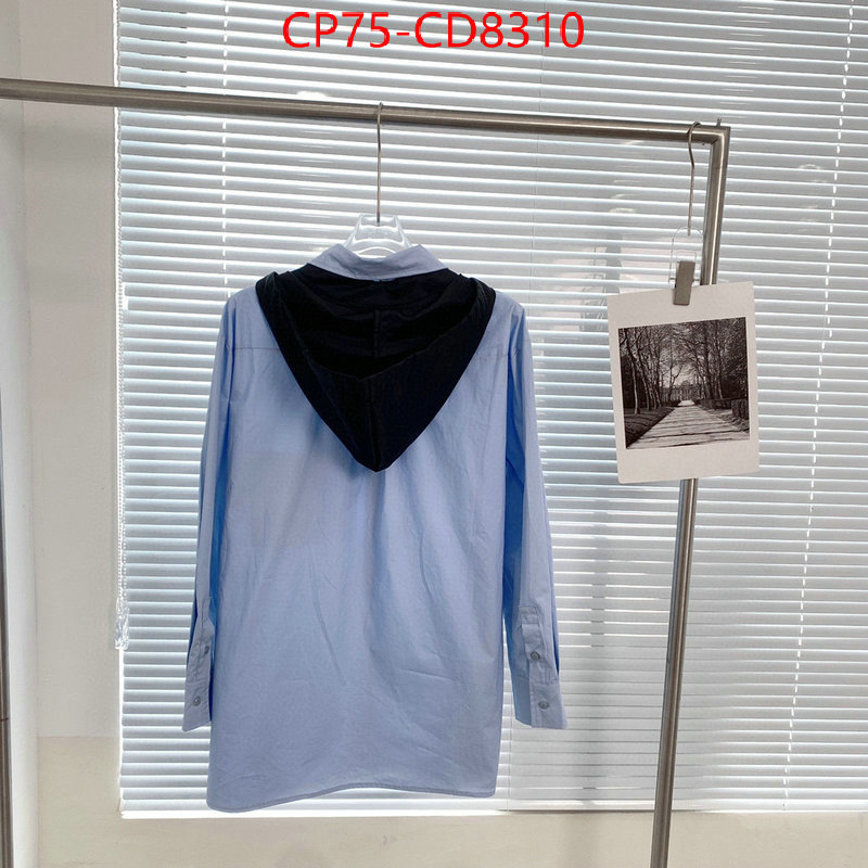 Clothing-Prada designer fashion replica ID: CD8310 $: 75USD