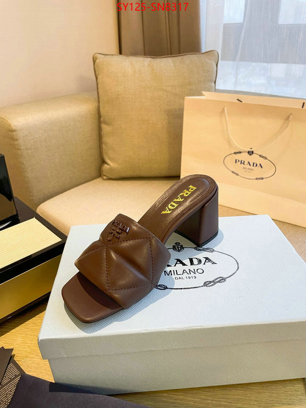 Women Shoes-Prada customize best quality replica ID: SN8317 $: 125USD