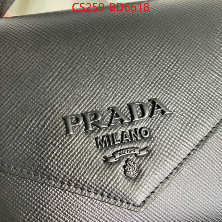 Prada Bags (TOP)-Diagonal- cheap wholesale ID: BD6618 $: 259USD
