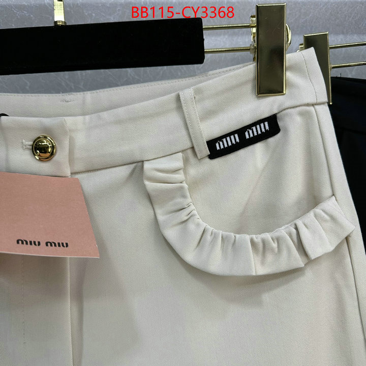 Clothing-MIU MIU luxury 7 star replica ID: CY3368 $: 115USD