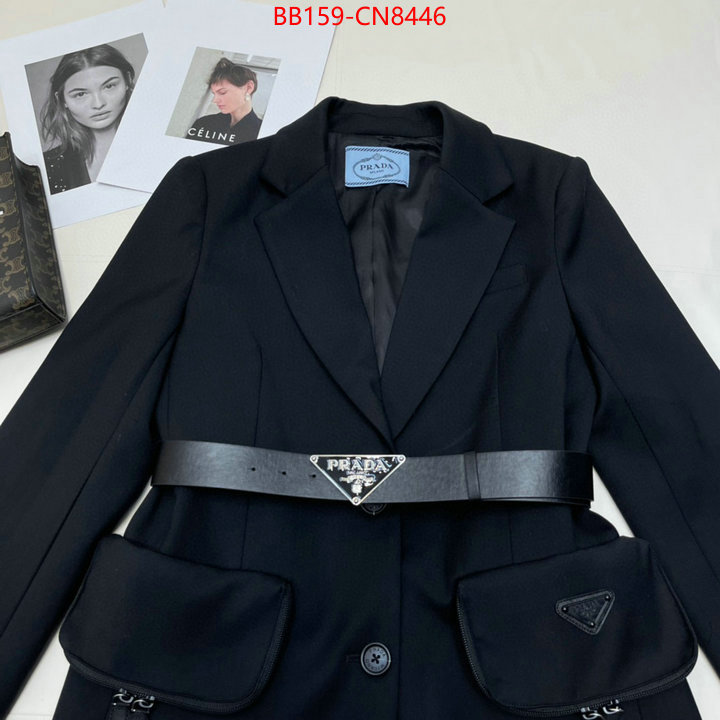 Clothing-Prada buy aaaaa cheap ID: CN8446 $: 159USD