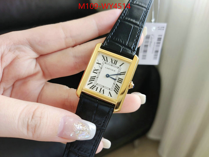 Watch(4A)-Cartier flawless ID: WY4514 $: 109USD