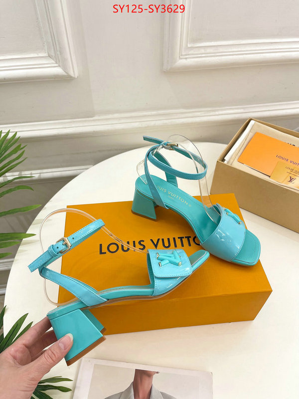 Women Shoes-LV replica sale online ID: SY3629 $: 125USD