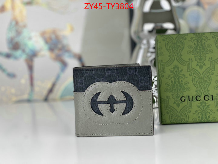 Gucci Bags(4A)-Wallet- exclusive cheap ID: TY3804 $: 45USD